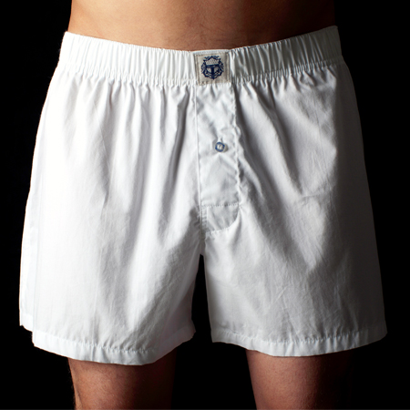 Check out This Woven Boxer made in Los Angeles, CA by Donn Mason. Purchase to support 10 American workers. Gets you 476 Boom™ Points.