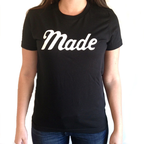 Made Women's T-Shirt (Black)